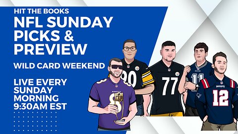 NFL Sunday Picks & Preview - Week 18 - FREE PICKS + FANTASY