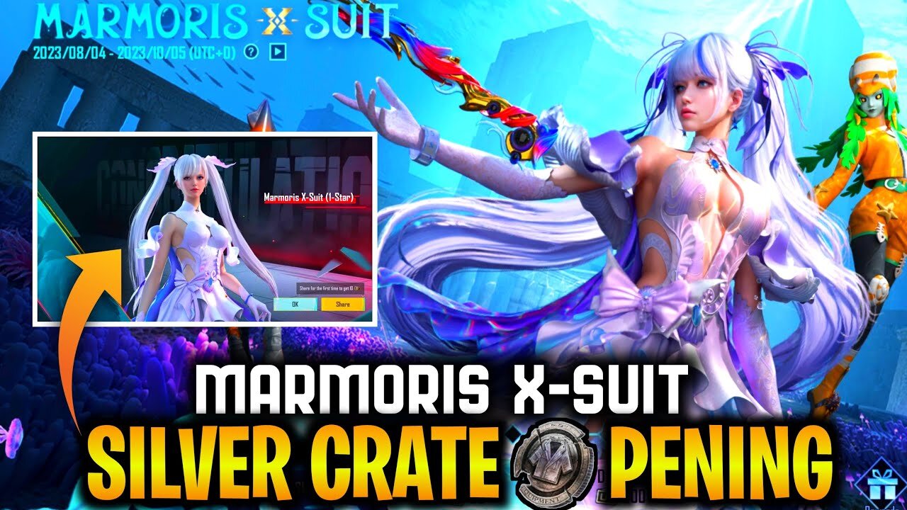 MarMoris X-Suit Create opening soon❣️ | PUBG MOBILE😍 | SweetHeartPubg💛