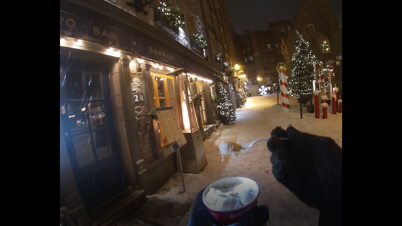 Part II Christmas Walking Through Old Wintery Village