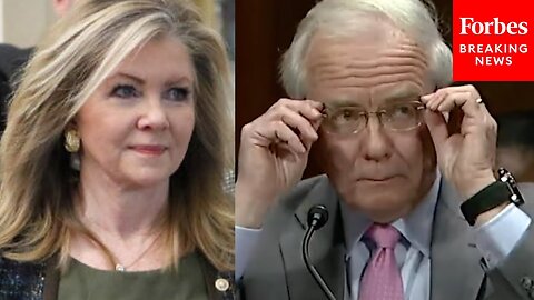 No, That's Not What I Asked': Marsha Blackburn Grills Exec Testifying Before Senate