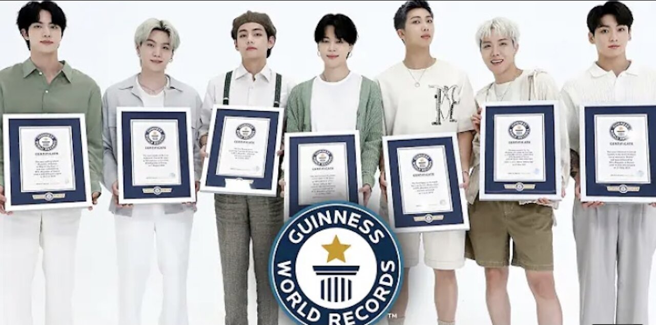 BTS how Have Guinnes World Record