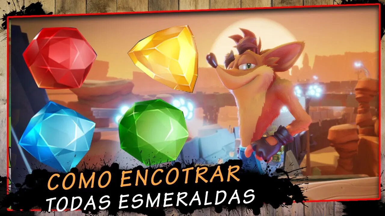 Crash Bandicoot 4 it's about time, Como encontrar todas as esmeraldas | SUPER DICA PT-BR