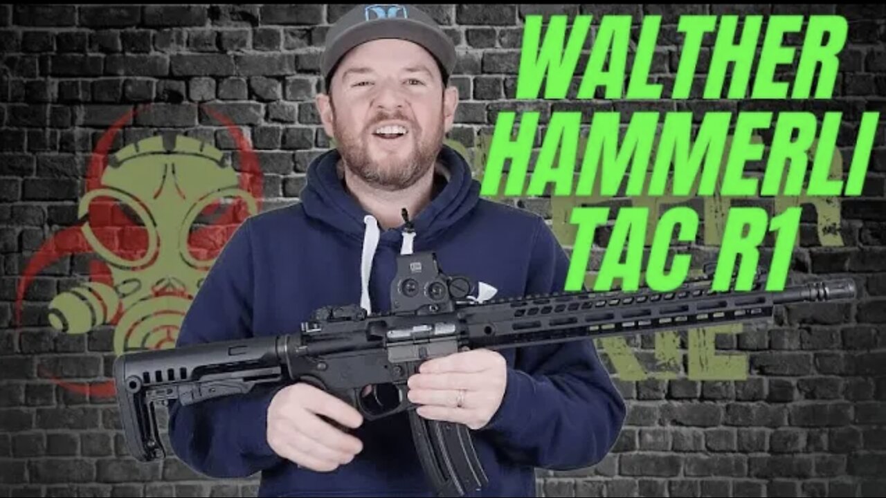 Walther Hammerli TAC R1 22C 22LR Tactical Rimfire Rifle