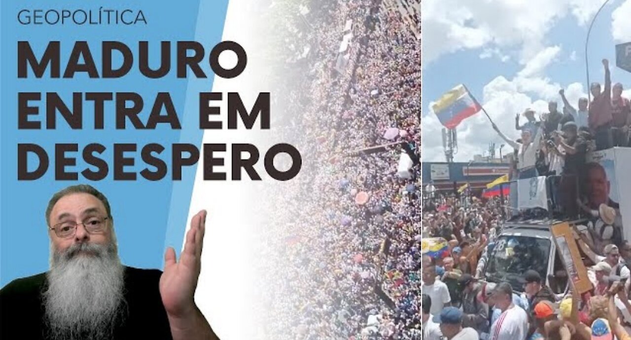 HUGE PROTESTS in VENEZUELA and ALL OVER THE WORLD against MADURO'S FRAUDULENT DICTATORSHIP