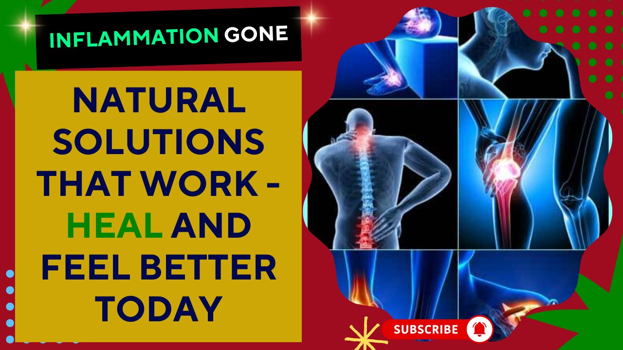Inflammation Gone: Natural Solutions That Work - Heal and Feel Better Today!