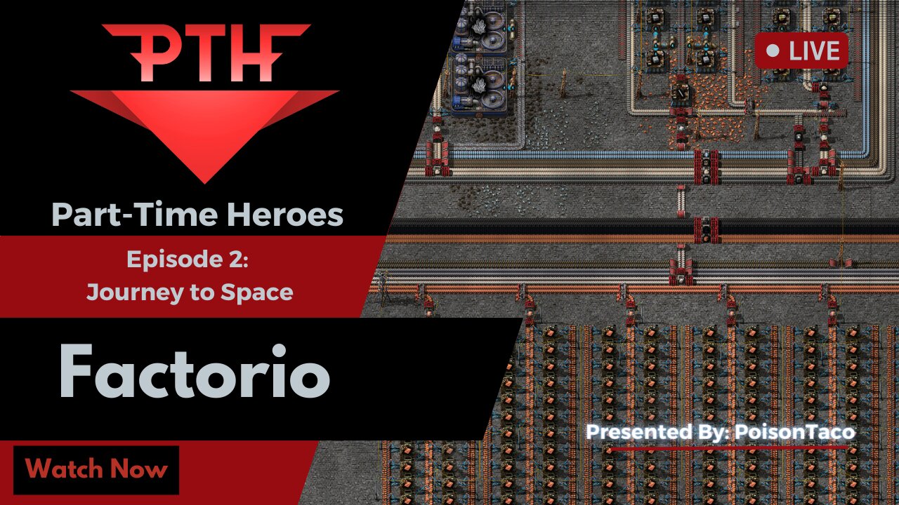 PTH Factorio Episode 2: The Journey to Space