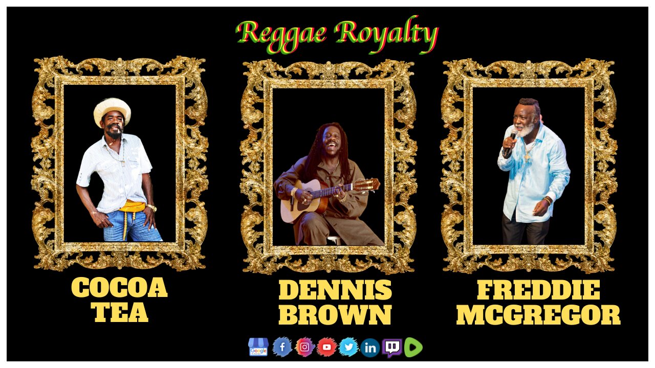 Reggae Royalty Foundation Essentials: Dennis Brown, Freddie Mcgregor & Cocoa Tea [MUSIC MIX]