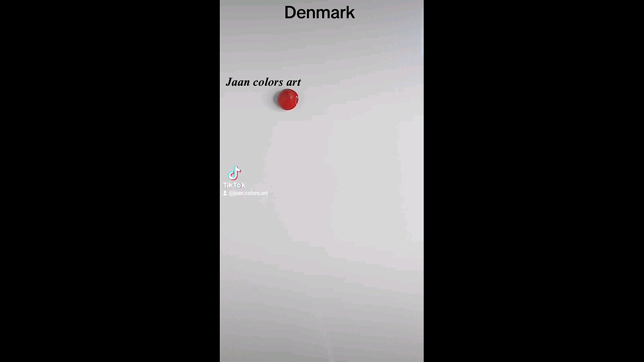 Denmark vs netherlands?? #shorts #colormixing #paintmixing #satisfying #flag