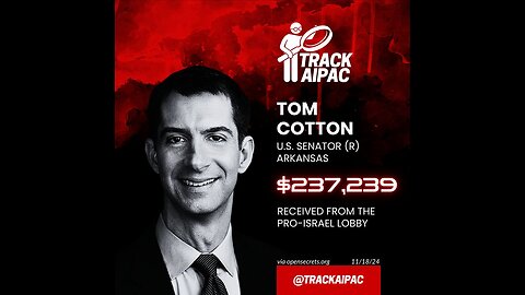 AIPAC$ whores Tom Cotton & John Thune trying to stop the ICC from arresting their boss Benjamin Netanyahu