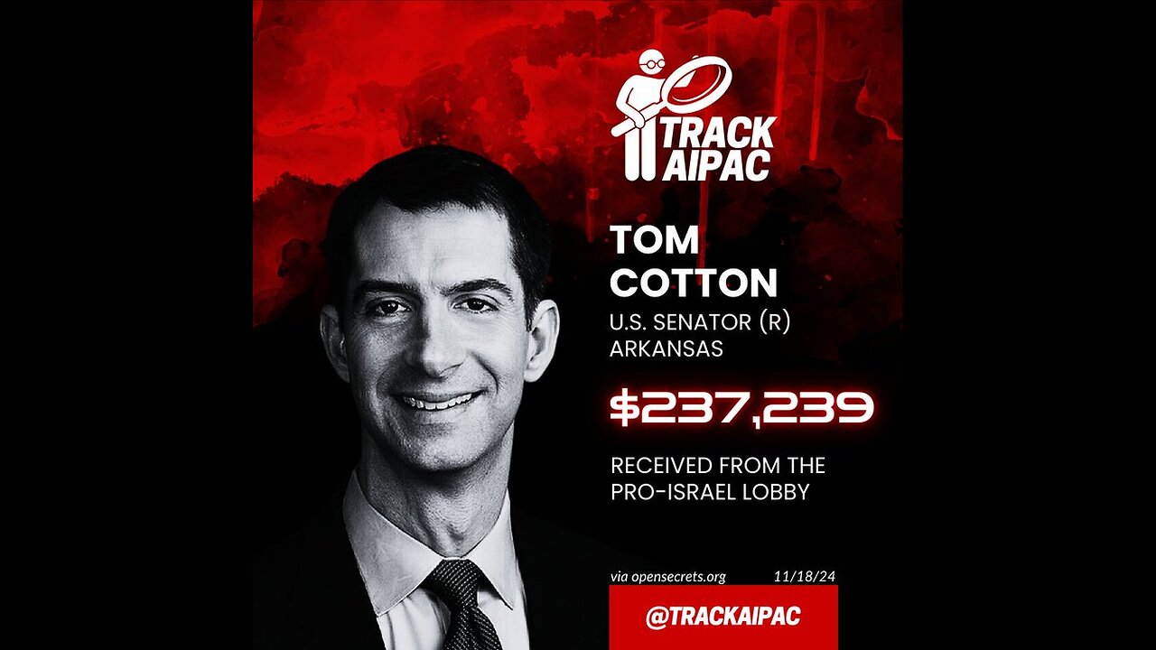 AIPAC$ whores Tom Cotton & John Thune trying to stop the ICC from arresting their boss Benjamin Netanyahu