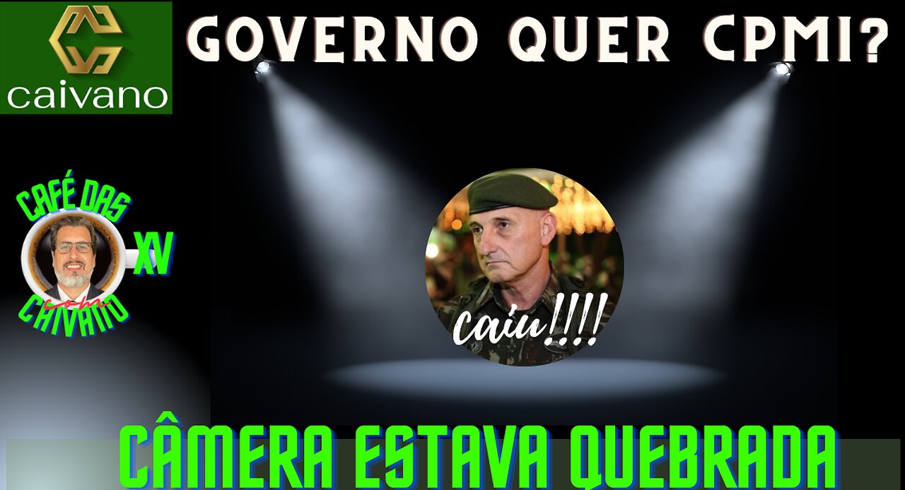 AGORA, GOVERNO QUER CPMI