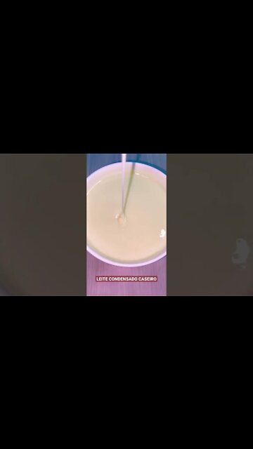 LEITE CONDENSADO CASEIRO SUPER FÁCIL 😋 | Receitas #Shorts