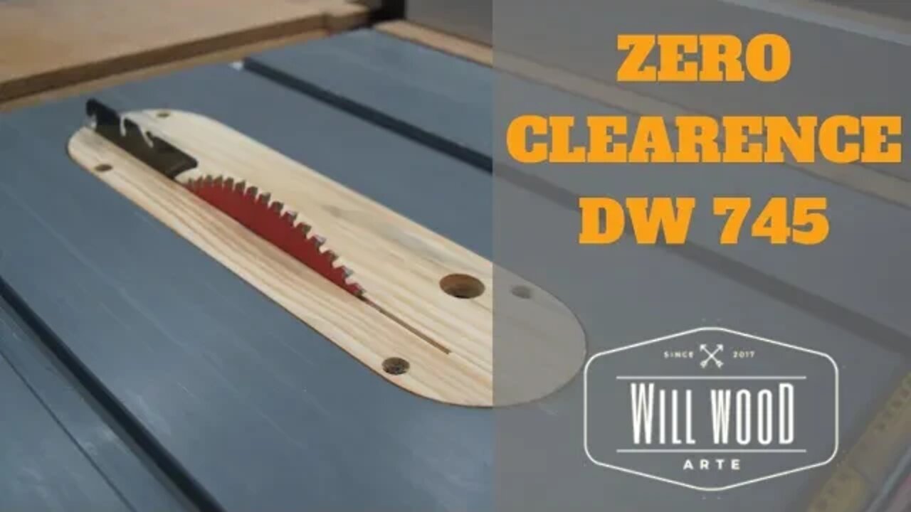 Zero Clearence DW745 - Fácil, Rápido e Eficiente!