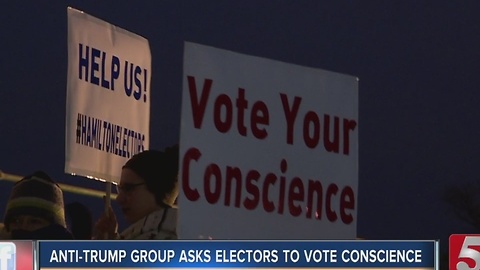 Anti-Trump Message Voiced To Electoral College