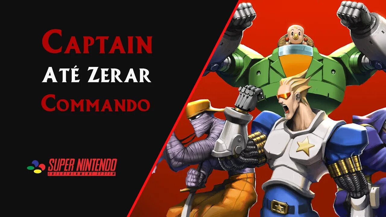 CAPTAIN COMMANDO (1991) | SNES | ATÉ ZERAR