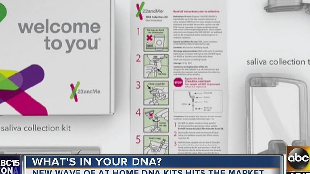 DNA testing kits flying off store shelves