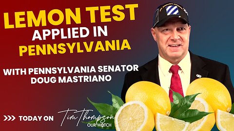 Lemon Test applied in Pennsylvania with Doug Mastriano