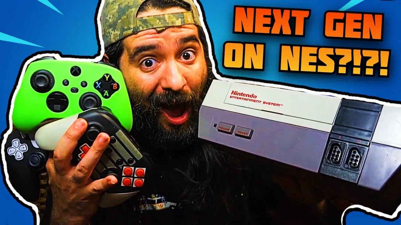 HOW TO USE PS5 OR XBOX CONTROLLER ON NES! *EASY TO DO!* | 8-Bit Eric