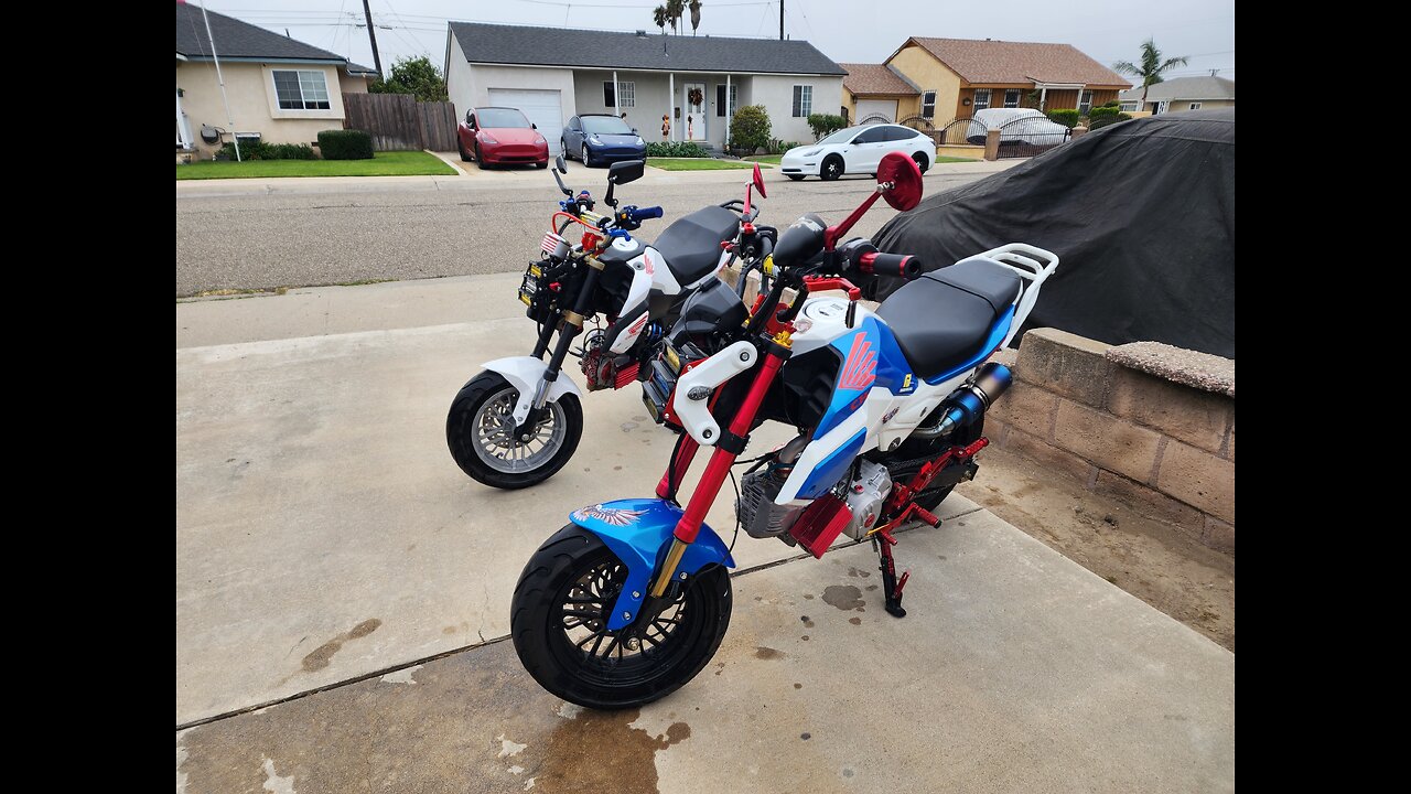 Honda grom clones 212cc 4v swap!