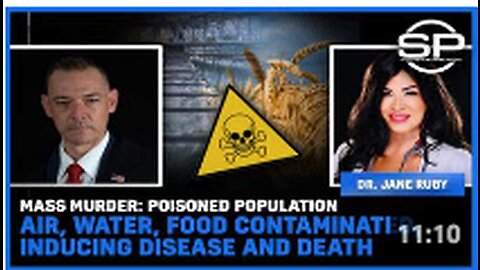 Mass Murder: Poisoned Population Air, Water, Food Contaminated, Inducing Disease and Death