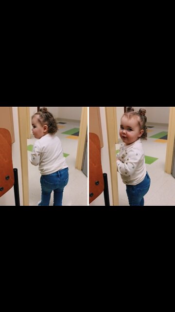 Impatient Toddler Is All Of Us At The Doctor's Office