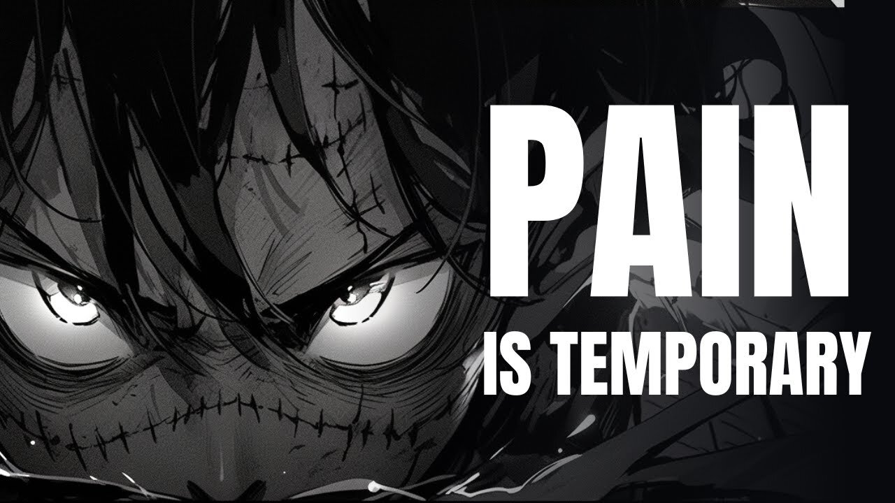 PAIN IS TEMPORARY | ANIME CAN BE INSPIRING TOO | OUR RECKONING - SECESSION STUDIOS #animeinspiresme