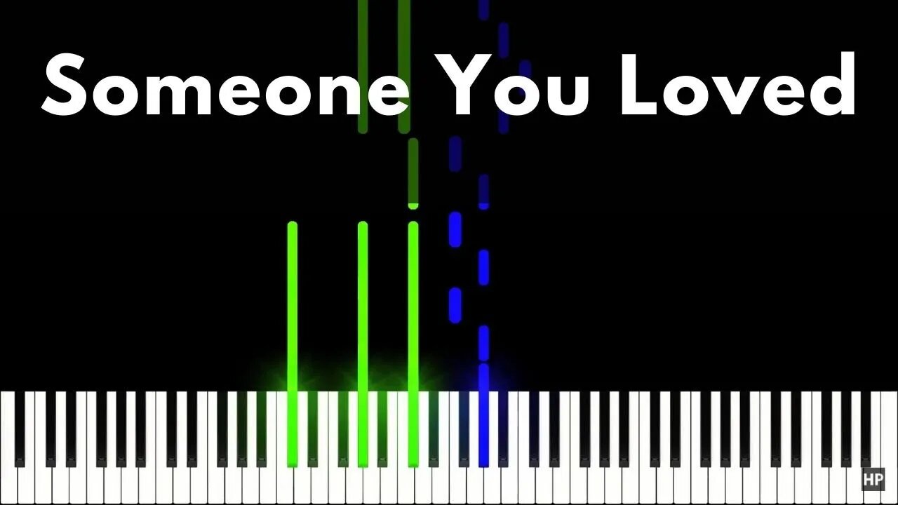 Someone You Loved Piano Tutorial