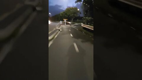 Down Dominion Road bike path