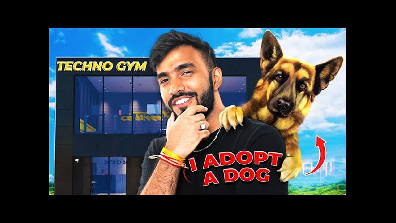 I ADOPTED A DOG FOR MY GYM | GYM SIMULATOR!