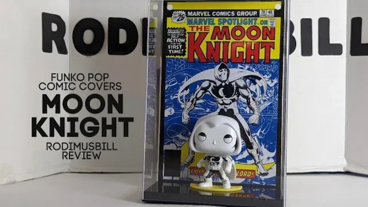 Funko Pop Comic Covers MOONKNIGHT (#08) - Rodimusbill Review