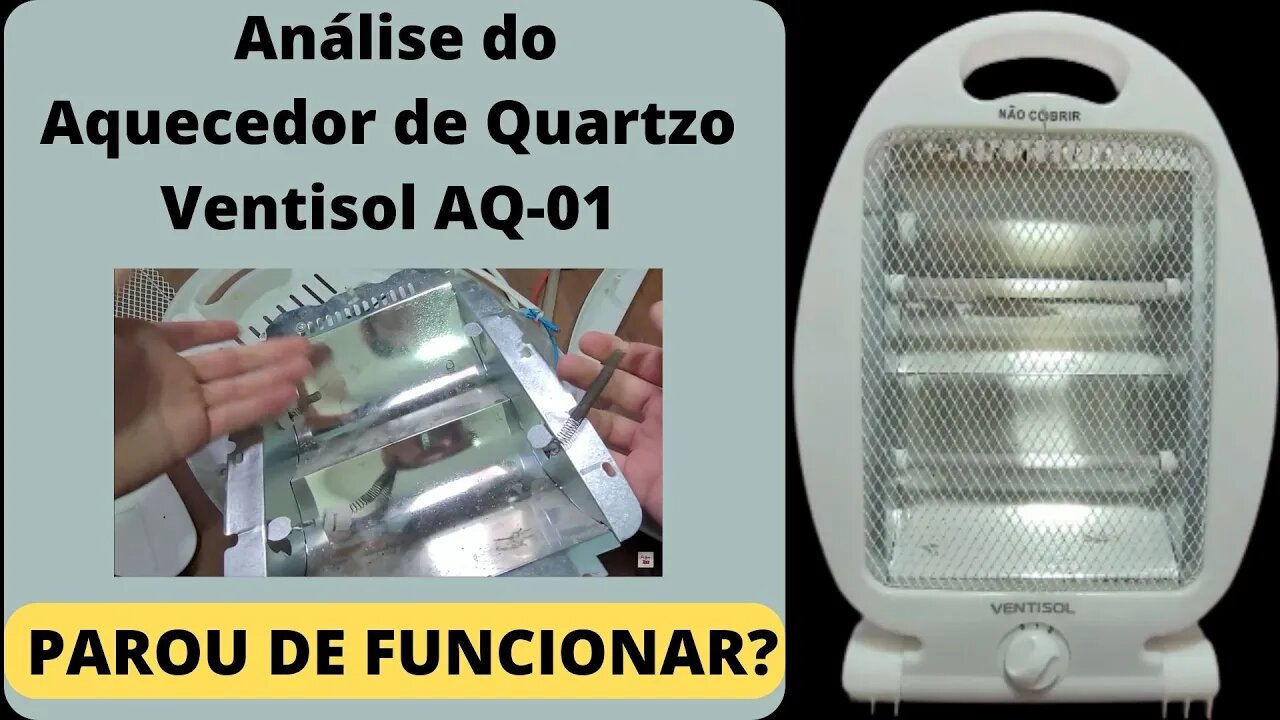 Análise do Aquecedor de Quartzo Ventisol AQ-01