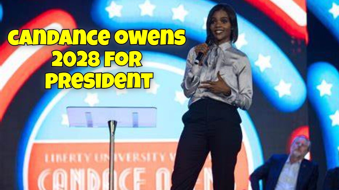 CANDANCE OWENS WILL BE THE FIRST BLACK WOMAN PRESIDENT 2028