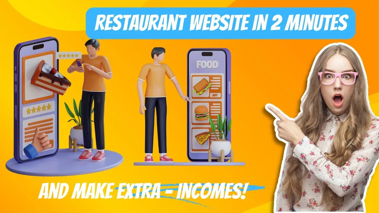 How To Create Website For Restaurant Owner In Less than 2 minute