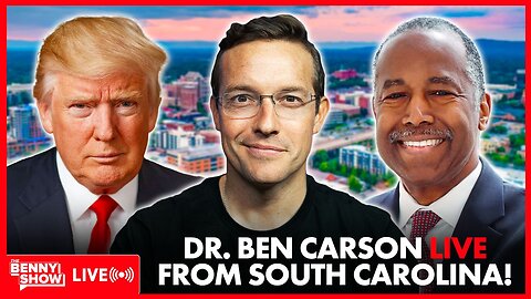 LIVE From South Carolina with Dr. Ben Carson | Will He Be Trump’s Vice President? LANDSLIDE Incoming