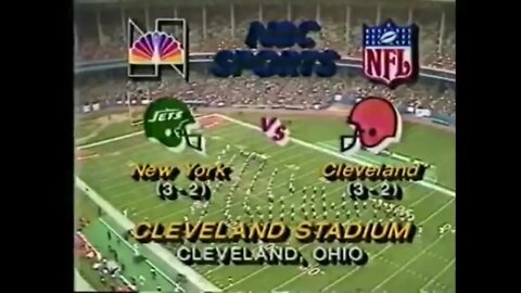 1983-10-09 New York Jets vs Cleveland Browns