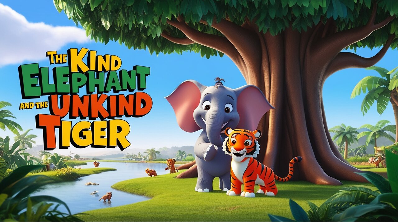 The Kind Elephant and the Unkind Tiger: A Story of Friendship and Kindness