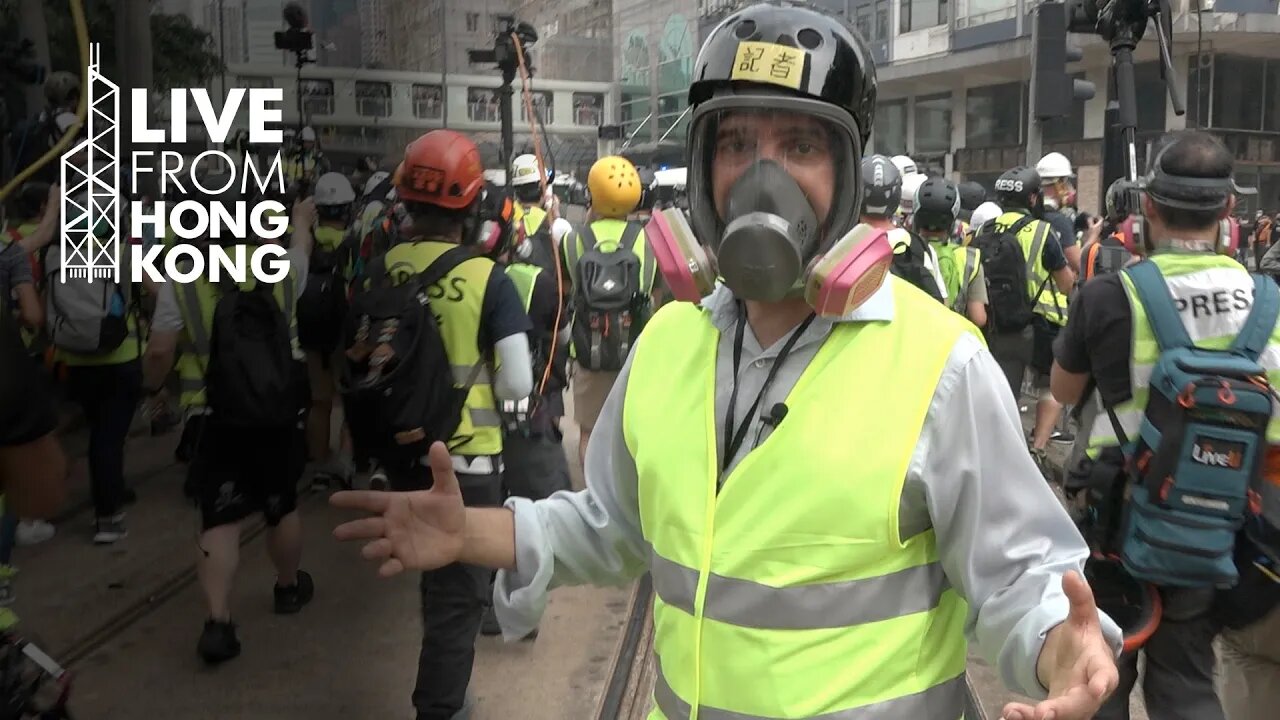 LIVE IN HONG KONG 12 p2: Tear Gas