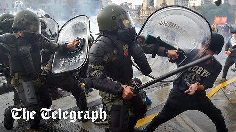 Violent protests in Argentina as Milei squeezes through shock therapy reforms