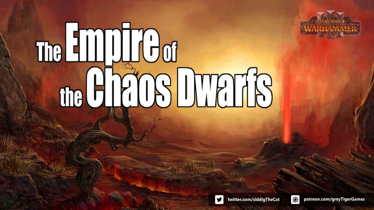 Chaos Dwarfs: The Empire of the Chaos Dwarfs [Total War: Warhammer 3]