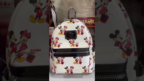 Loungefly Mini Backpacks @ the antique mall 🎒 #disney #loungefly #minibackpack #lakelandfl #shorts