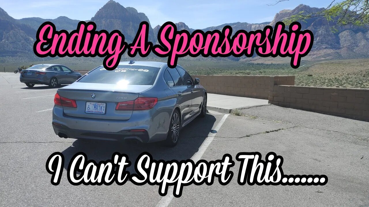 Unfortunately I Have To End This Sponsorship And Expose This SMH.