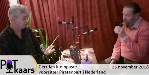 Gert Jan Kleinpaste [voorzitter van bestuur] over de toekomst van de Piratenpartij