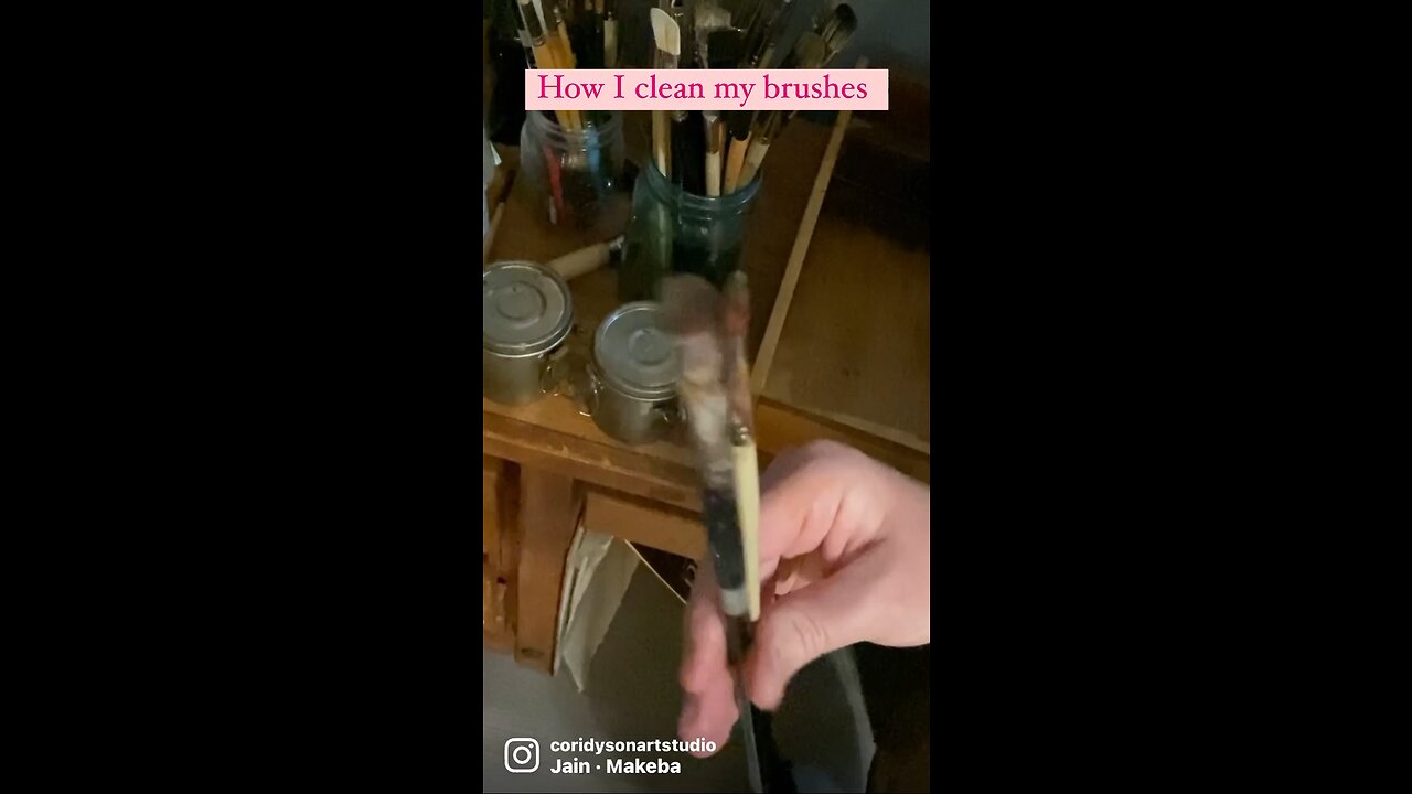 Brush cleaning