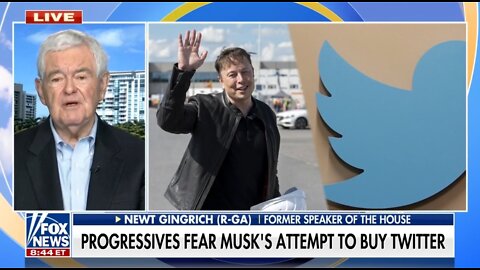 Newt Gingrich: Elon Musk Is A Genuine Threat To Corrupt Big Tech