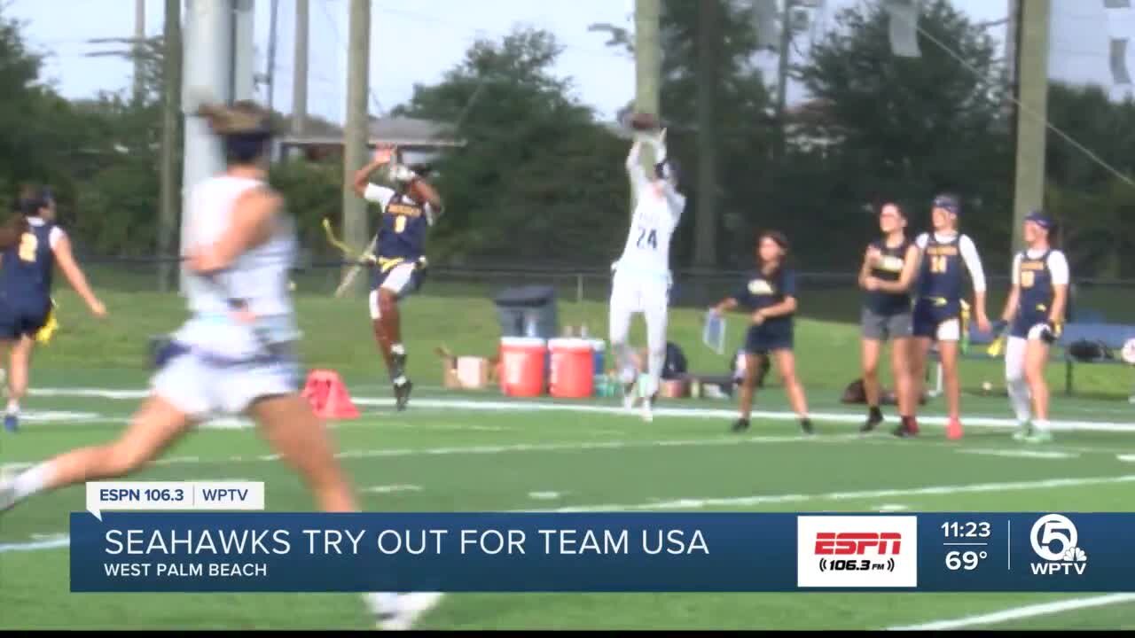 Keiser flag represented on national stage