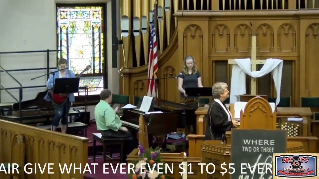 NCTV45 FIRST PRESBYTERIAN CHURCH SUNDAY SERVICE NEW CASTLE PA MAY 17 2020