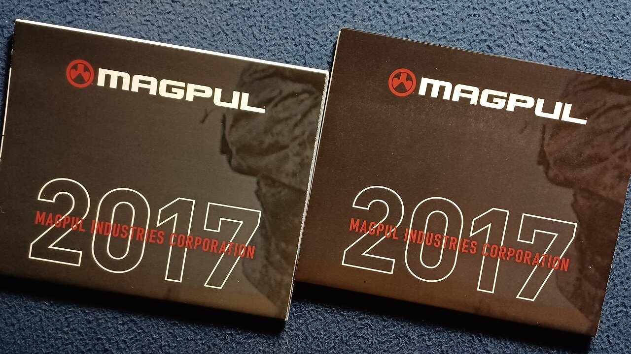 MEDIA REVIEW: 2017 PMAG 10 YEAR ANNIVERSARY, MAGPUL INDUSTRIES CORPORATION, Catalog foldout flyer.