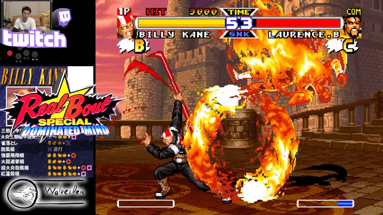 (PS) Real Bout Garou Densetsu Special - Dominated Mind - 21 - Billy Kane - Lv Expert... the last ep?