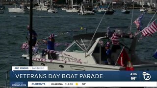 Fleet Week celebrates Veterans Day with boat parade