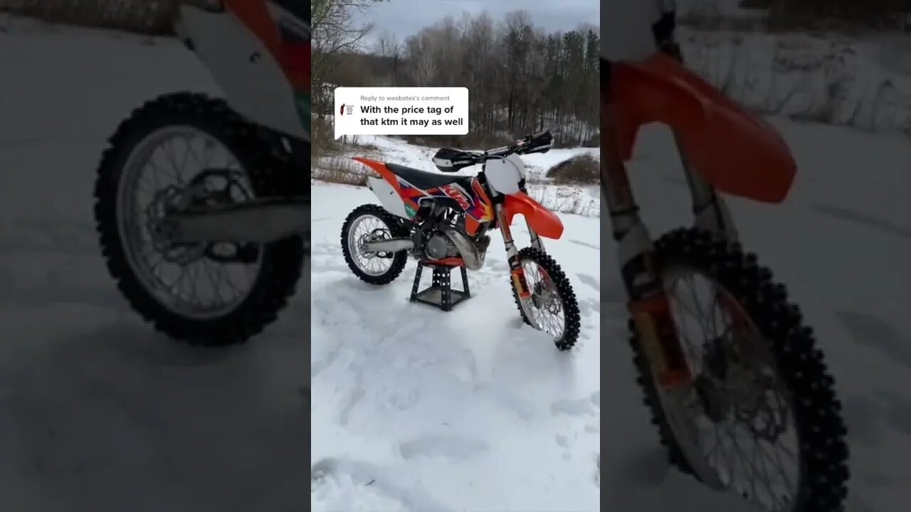 If Your Broke, Just say That 😈 #motocross